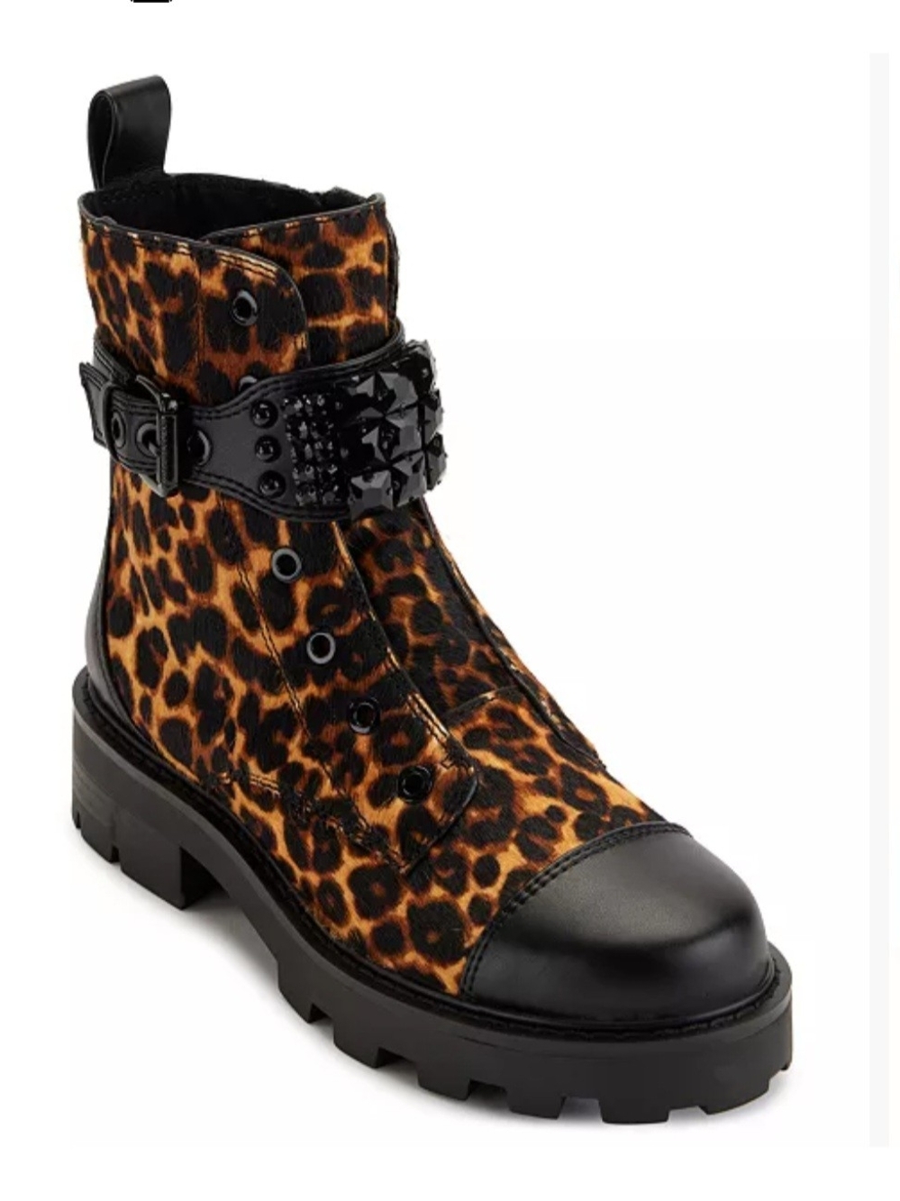 KARL LAGERFELD PARIS
Women's Maeva Buckled Combat Booties